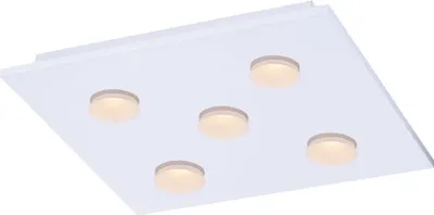 Produktbild von Fischer & Honsel LED Deckenleuchte 5-fach 5x4W warmweiss dimmbar weiß 20684