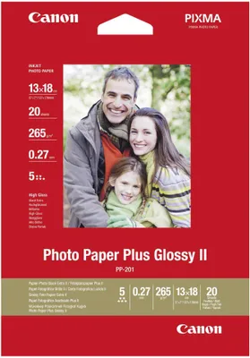 Produktbild von Canon Paper PP-201 (5X7, 20 Sheets), 5 x 7