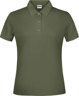 Produktbild von Promo Polo Lady Klassisches Poloshirt olive, Gr. L