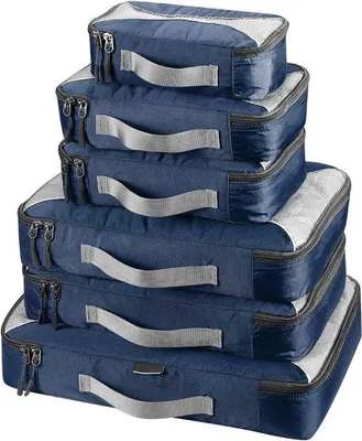 Productafbeelding van Famanu Packzakken, set van 6, verschillende maten, voor het organiseren van bagage