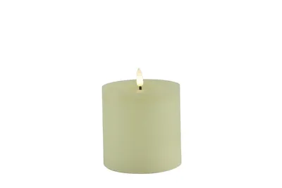 Obrázok produktu pre Countryfield -LED - Pahýľová sviečka rustikálna 10 cm - krémová