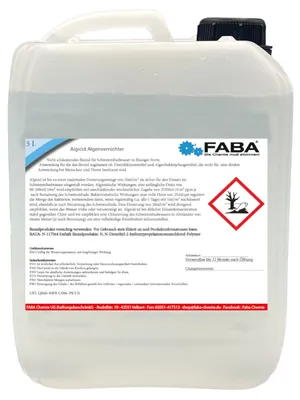 Produktbild von FABA Algizid, Algicid, Algenverhütung, Algenex 5 Liter