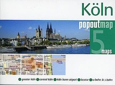 Immagine prodotto di Mappa PopOut di Colonia, 5 mappe