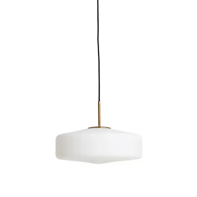Produktbild von Light & Living - hängeleuchte - Pleat - weiß - glas - Ø 30cm - E27 - 2971926
