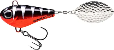 Produktbild von SpinMad Jigmaster 24g Jig Spinner - Bleikopfspinner, Farbe Lieblingsköder:Black Perch