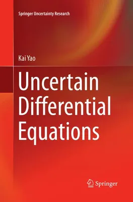 Zdjęcie produktu dla Uncertain Differential Equations