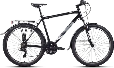 Produktbild von WYNN Mountainbike 27,5 Zoll ATB1.0 schwarz Rahmenhöhe 38 cm Damen und Herren 21 Gänge V-Brake