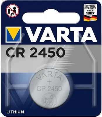 Produktbild von VARTA Lithium Knopfzelle "Professional Electronics" CR2450