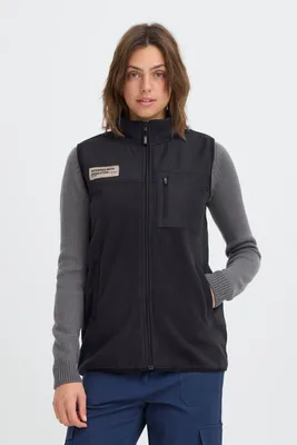 Produktbild von OXMO OXNETE FLEECE Damen Weste Pullover regular fit