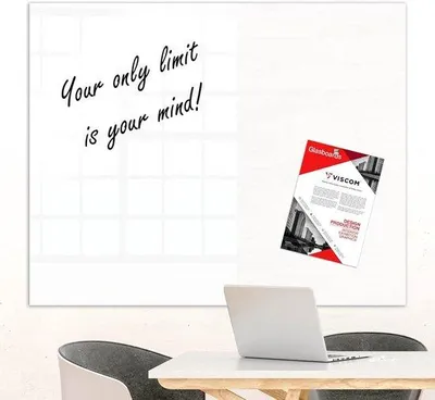 Produktbild von Famanu Magnetisches Glasboard 40 x 60 cm - Stilvoll und Praktisch für Zuhause und Büro