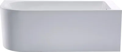 Produktbild von Eckbadewanne rechts 150 x 75 x 58 cm Acryl Weiß 201 L ANIKA
