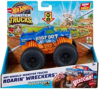 Zdjęcie produktu dla Hot Wheels Monster Trucks HMM53, Monster Truck, 3 lat(a), LR44, Metal, Plastik, Wielobarwny