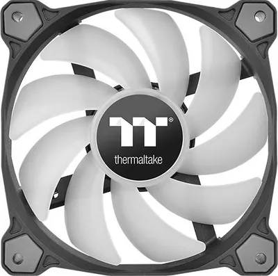 Produktbild von Thermaltake Pure Plus 14 RGB TT Premium Edition, Ventilator, 14 cm, 600 RPM, 1500 RPM, 1,62 m³/h, Schwarz, Grau