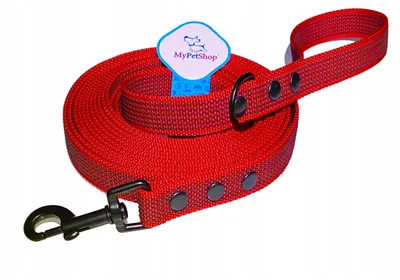 Produktbild von MyPetShop Gumierte Trainingsleine Anti-Rutsch 5m Schwarz