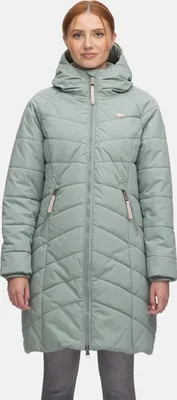 Produktbild von Ragwear Jacke DIZZIE COAT Winterjacke mit Kapuze, Stehkragen, Reißverschluss und Reißverschlusstaschen