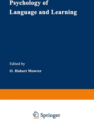 Produktbild von Psychology of Language and Learning