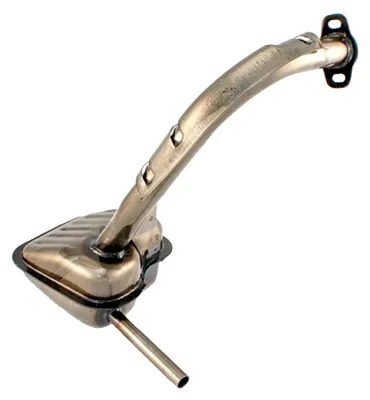 Produktbild von Rms Classic Piaggio Vespa 50cc 137655 100751000 Auspuffschalldämpfer Silber  Silber One Size
