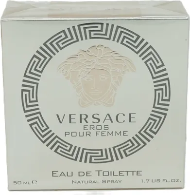 The image shows the front of a perfume box.