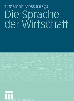 Produktbild von Die Sprache der Wirtschaft
