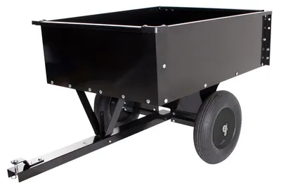 Produktbild von TEXAS 90053034 Anhänger mit 150 kg Traglast passend für Rasentraktoren