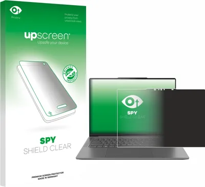 Produktbild von Für Lenovo Yoga Pro 7i Gen 10 Aura Edition 14" Sichtschutzfolie Schutzfolie upscreen Anti-Spy Privacy Sichtschutz Blickschutz Display Schutz Folie Blaulichtfilter