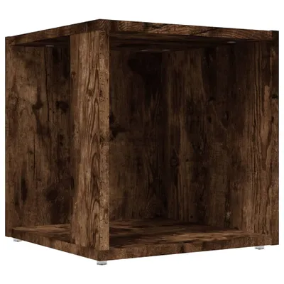 Produktbild von vidaXL Beistelltisch Räuchereiche 33x33x34,5 cm Holzwerkstoff