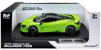 Image de DC 1:18 McLaren 750S, couleur verte
