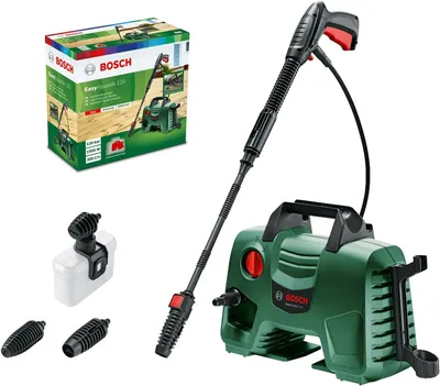 Immagine prodotto di Piccoli idropulitrici – 120 bar – 1500W – Include tubo di prolunga da 6 metri – Idropulitrici compatte