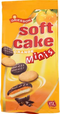 Produktbild von GRIESSON Soft Cake Minis Orange 125g