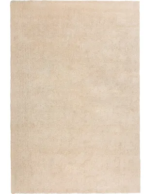 Produktbild von BELIANI Teppich Beige Polyester 200 x 300 cm Rechteckig Hochflor Modern Maschinengetuftet Fußbodenheizung Geeignet Wohnzimmer Schlafzimmer Flur