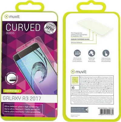Produktbild von Muvit MUTPG0234, Samsung, Galaxy A3 2017, Kratzresistent, Transparent, 1 Stück(e)