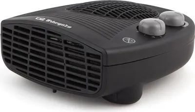 Zdjęcie produktu dla Orbegozo FH 5028, Wentylator elektryczny ogrzewacza pomieszczeń, Wewnętrzna, Podłoga, Stół, Czarny, Plastik, Obrotowy