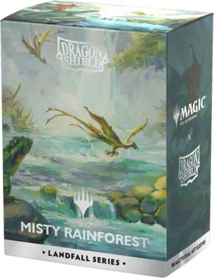 Produktbild von Dragon Shield Standard Size Matte Dual Art Misty Rainforest Landfall Series