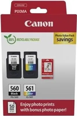 Obrázok produktu pre Canon 2103C006 atramentová kazeta 4 ks Originálna čierna, azúrová, purpurová, žltá
