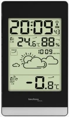 Produktbild von Technoline Wetterstation WS 9132 schwarz