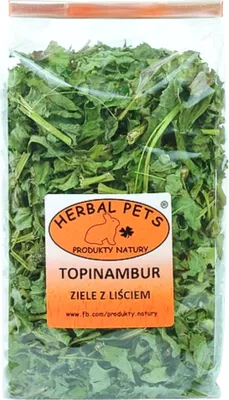 Obrázok produktu pre Listy a bylinky topinamburu - prírodná podpora trávenia pre hlodavce 70G