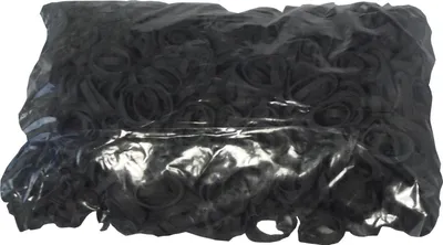Produktbild von 1 kg Gummiringe schwarz 25 mm Ø 1,2 x 5 mm breit