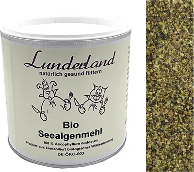 Produktbild von Lunderland Bio Seealgenmehl 200g Einzelfuttermittel für Hunde und Katzen