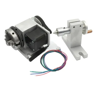 Zdjęcie produktu dla Frezarka CNC, oś obrotowa, uchwyt 3-szczękowy, 3-szczękowy K11-65