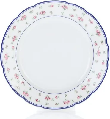 Produktbild von Thun 1794 Rose, Dessertteller, 19 cm, Thun, Rosen, blauer Rand