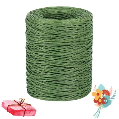 Produktbild von 200m Papierdraht für Blumenarrangements und Bastelarbeiten