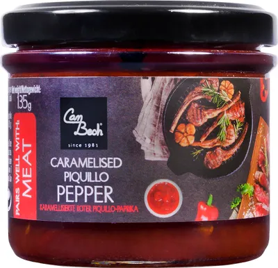 Image de chutney de piquillo et de poivrons caramélisé (Pairing) - convient pour la viande