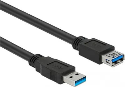Immagine prodotto di Hamlet XCU3A-MF10 cavo USB USB 3.2 Gen 1 (3.1 Gen 1) 1 m USB A Nero