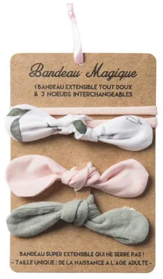 Produktbild von Magisches Kinderhaarband Botanisch Tiny - Naissance - Mehrfarbig | by BB&CO
