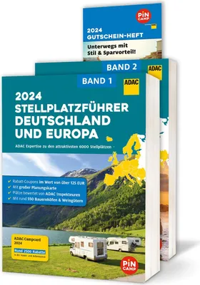 Produktbild von ADAC Stellplatzführer 2024 Deutschland und Europa