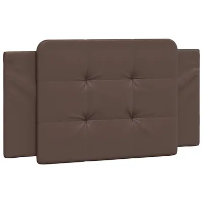 Image de Coussin de tête de lit Zadar marron 100 cm similicuir