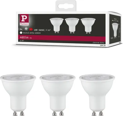 Image de Paulmann Standard 230V LED Reflector Set de 3 pièces