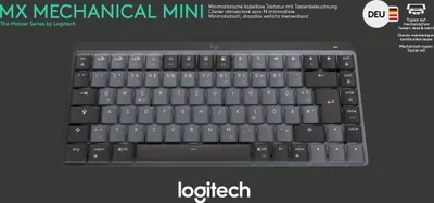 Image de Clavier Logitech MX Mechanical Mini, sans fil, Bolt, Bluetooth