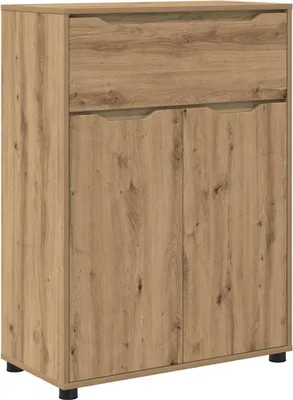 Zdjęcie produktu dla vidaXL Szafka łazienkowa z półką dąb Artisan 72,5 x 36,5 x 100 cm