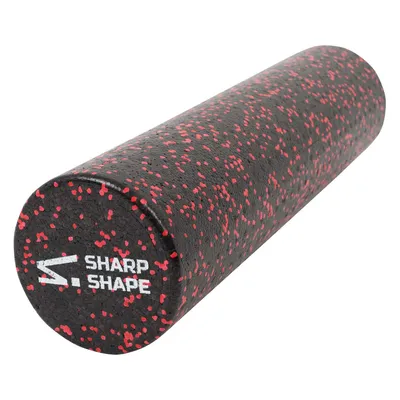 Image de Sharp Shape : Rouleau de massage en mousse, 60 cm, couleur rouge et noir